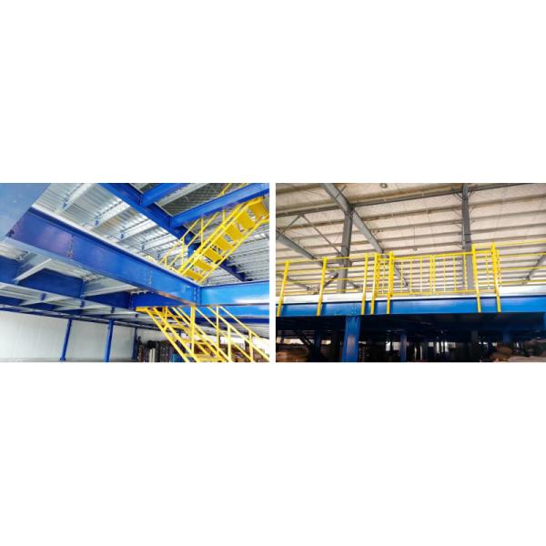 Steel Structure Garret Mezzanine Floor Platform  Heavy Duty Rack