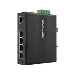 4 Port POE Voltage Booster DC12-48V Input For Solar Power With 1 Uplink Network