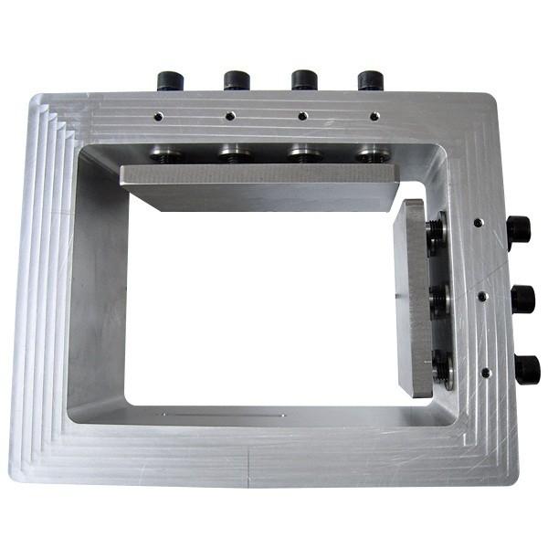 160 X 160 X 60MM Segment Brazing Machine Aluminium Alloy Sintering Frame For