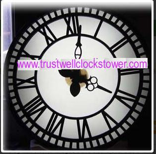 Quality Analogue clock analog slave clock 60cm 80cm diameter size round  square shape   - Good Clock(Yantai) Trust-Well Co.,Ltd for sale