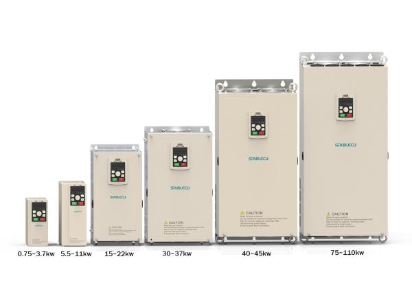 ST310 Series Variable Frequency Inverter , 1.5KW 2HP Three Phase Variable Speed