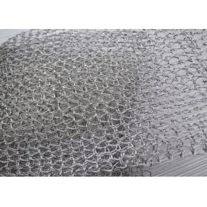 Multi Strand Knitted Wire Mesh Fabric Heat Resistant