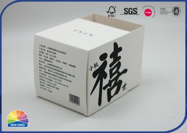 Quality Matte Folding Carton Box With Custom Paper Tray Sponge Insert For Ink And Pen Set for sale