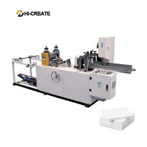 Embossed napkin making machine, toilet paper processing machinery