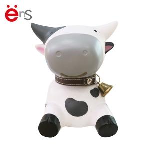 China PVC Cow Plastic Piggy Bank Toy Lovely For Money Saving OEM ODM on sale