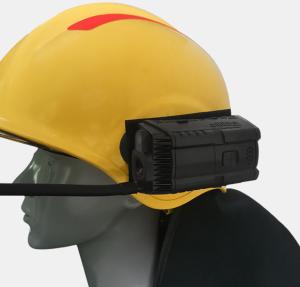 China Helmet Mounted Thermal Imaging Camera 4G Live Streaming With CO H2S O2 Gas Detection on sale