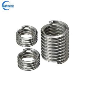 Professional Robust M12 Tangless Threaded Inserts Zinc Plated Surface Finishing