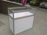 1M hight Information Counter,Octagonal Prism Desk, Customized desk specially for