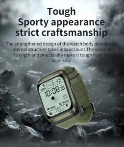 China 128M Waterproof Digital Sports Wrist Watch Men Fitness on sale
