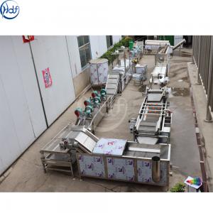 China Complete processing equipment for potato chips/potato chip frying production line/potato chip production line on sale