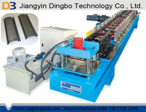 China Shutter Rolling Roller Shutter Door Roll Forming Machine With 3 Tons Decoiler on sale