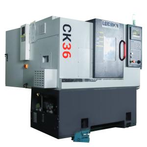 CK36 Gang Type CNC Lathe High-Rigidity Linear Slides and Optimal Span Calculation