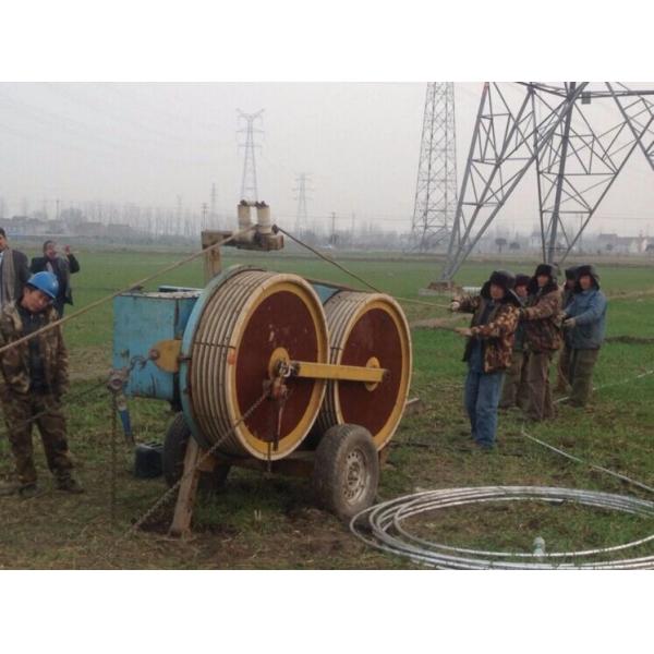 Conductor Stringing Equipment / Power Line Stringing Equipment For Transmission Line