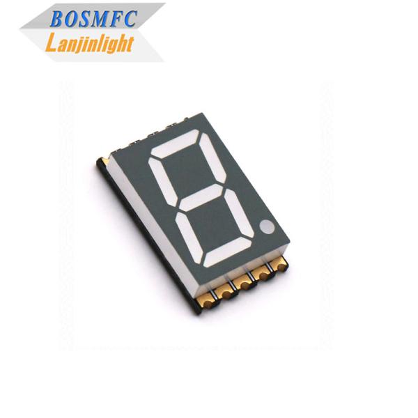 Quality Multicolor 7 Segment LED 1 Digit , 0.28 0.36 0.39 0.56 Inch 7 Segment Serial Display for sale