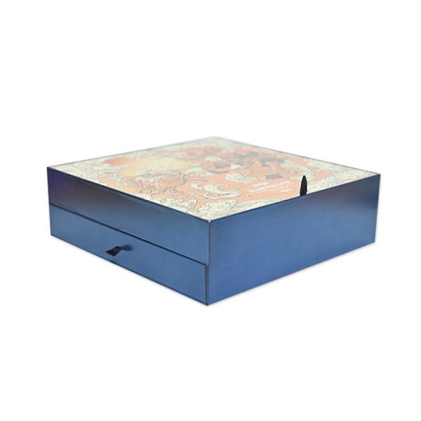 Quality Customized creative China-Chic clamshell packaging box Two side pull out double-layer gift box Color printing cardboard for sale