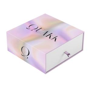 China Custom Printed Drawer Slide Jewelry Box Elegant Gift Box Packaging wholesale