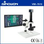 Monocular Video Microscope VM-7513 10X - 200X Zoom Microscope For Jewelry Clocks