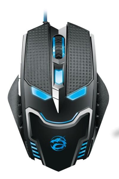 Quality Black / White 6 Button Optical Gaming Mouse And Keyboard With Breathing Light for sale