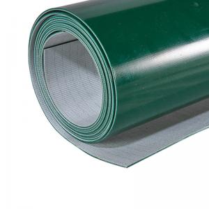 China 2.0mm Conveyor Assembly Line Smooth Light Green PVC Conveyor Belt on sale