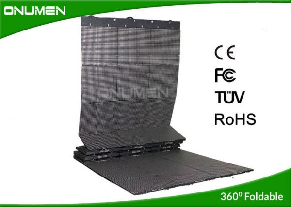 Quality High Resolution LED Display RGB IP65 , P9.375 Stage Background LED Screen Rental for sale