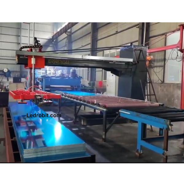 Quality Floor Marble Compact Industrial Palletizer With Customizable Conveying Direction for sale