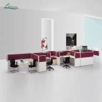 Customizable Screen Partition Work Position Silver Aluminum Alloy Panels for
