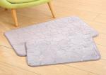 Embossing pattern design 100% polyester memory area rugs