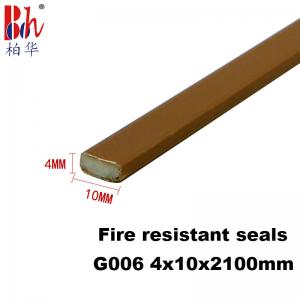 China CE Certificated Fire Resistant Seals PVC Shell Sodium Silicate Filling wholesale