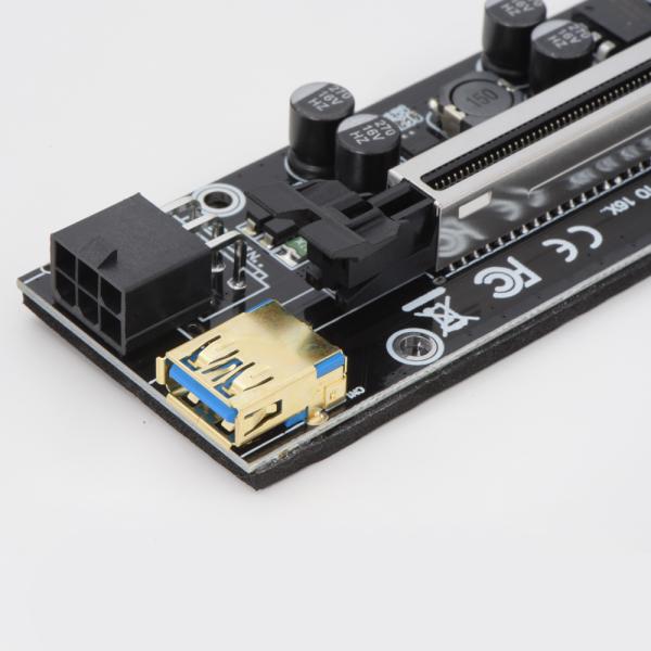 High Quality PCI Express X16 Pci E 009S Plus pcie riser with USB3.0 Cable