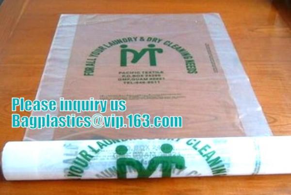 biodegradable Customized Poly Plastic Drawstring Hotel Laundry Bag, Hotel packaging clothes for laundry plastic bag