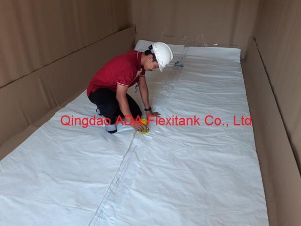Quality Bottom Loading and Bottom Discharging Flexitank Flexibag  for  Bulk Liquid Transportation for sale