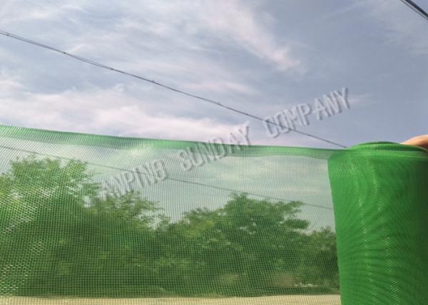 Quality Pvc Coated Plastic Insect Mesh Weather Resistance With High Temperature Fixing for sale