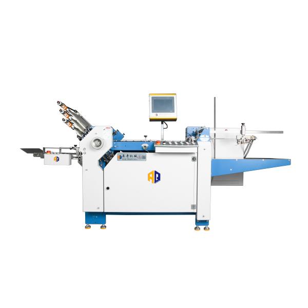 Durable Industrial Paper Folding Machine With Width 480mm 6 Buckle Plate For Industry Use