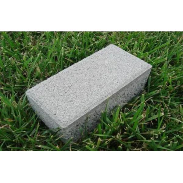 Stylish Sintering Grey and Red Ceramic Water Permeable Brick for Paver Driveway Garden