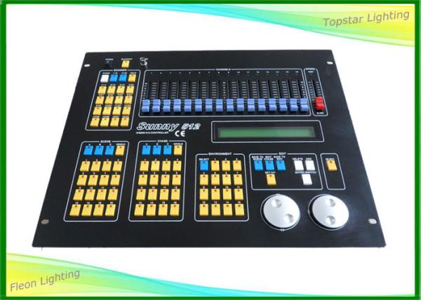 Sunny512 Programmable Master Dimmer DMX Lighting Controller , Dj Stage Light
