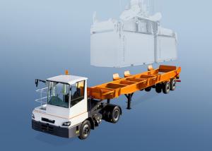 40t Payload Low Speed 2 Axles 40ft Terminal Container Chassis