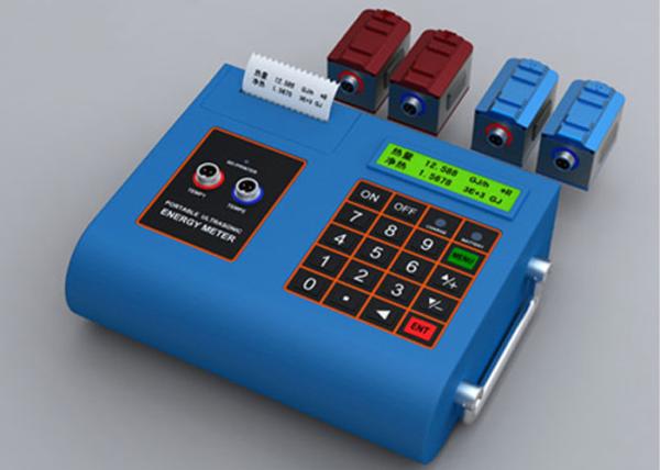 Quality Potable ultrasonic Magnetic Flow Meter with mounting bracket transducer for sale