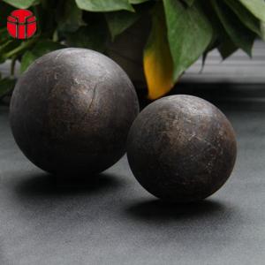 China 160MM Reliable Cast Iron Grinding Balls With High Density And High Heat Resistance on sale