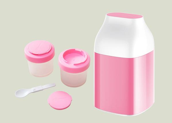 Quality No Harmful Additive Manual Yogurt Maker 298x175x175mm Dimension Simple Structure for sale