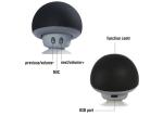 Hands Free Lovely Mushroom Wireless Bluetooth Speaker With Suction Cup