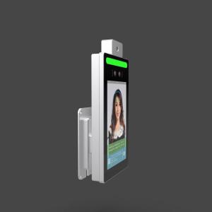 JP1801 18.5+7-Inch Dual-Screen Face Recognition Access Control Terminal Supports face recognition, fingerprint, and card identification