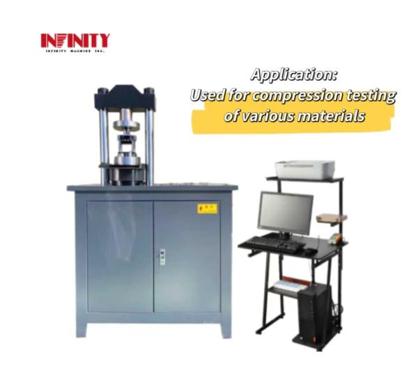 Quality 300KN Micro Electro Hydraulic Servo Compression Fatigue Testing Machine for sale