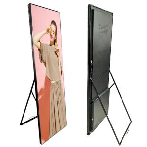 HD LED Poster Display P2.5 Full Color Floor Standing Advertisement 1/16 Scanning Wall