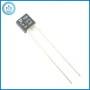 China Non Resettable 15A 250V 120C Micro Thermal Cutoff Fuse For Electric Kettle on sale