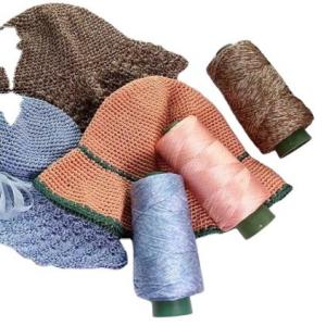 China Multi Scene Crochet Tape Yarn Cotton Linen Thread Practical For Summer Hat wholesale