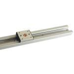 Aluminum Double Axis Roller Linear Guide Customized Linear Roller Guideways High