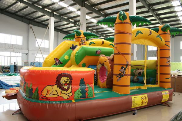China Inflatable Bouncer / INFLATABLE jump / inflatable jungle bouncer wholesale