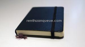 China Hardcover notebook with elastic band/agenda/notebook with paper pocket/recycle notebook wholesale