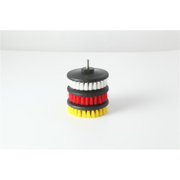 High quality different hardness 5" diameter car carpet cleaning drill brushes
