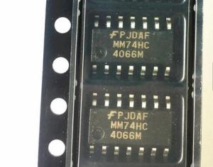 MM74HC4066M Quad Analog Switch IC , High Voltage Silicon Gate Cmos Analog Switch